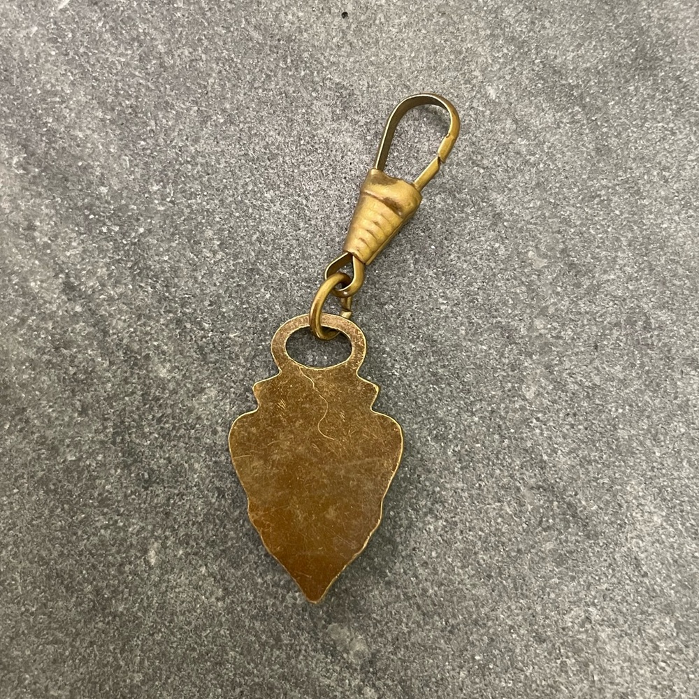 Vintage Gucci Gold Emblem Keychain Bag Charm - Picture 11 of 13